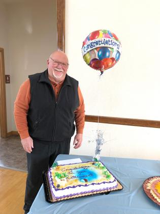 Terry Alexa’s retirement is celebrated after dedicating 45 years of service  to Crystal Falls Township’s Department of Public Works (submitted photo)