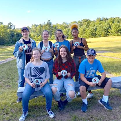 Pictured are, from left, in front are Harmony Scott, Michelle Johnson and Carson Schmidt; in back are Brennon Gursky, Brooke Johnson, Piper Prior and Ismyla Porras.  (submitted photo)