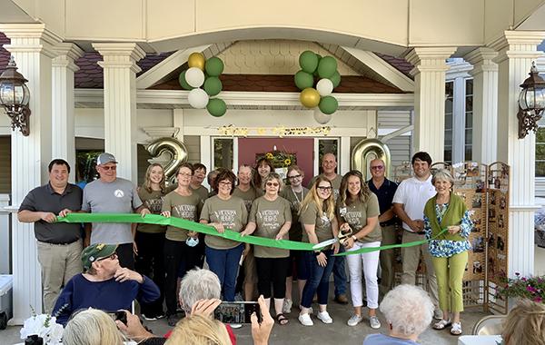 Victorian Heights in Crystal Falls celebrated their 20th anniversary in the community with a ribbon cutting ceremony. 