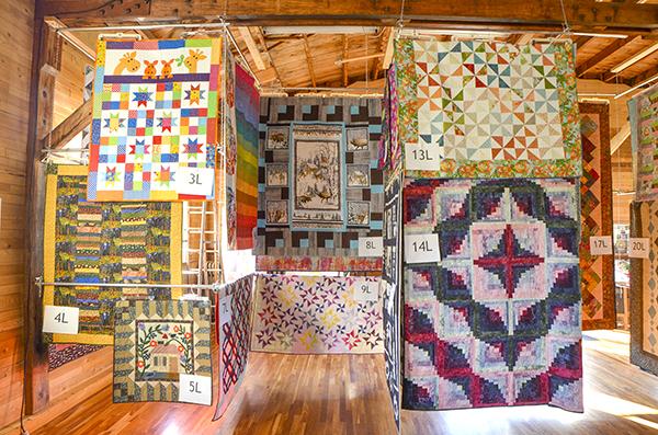 Quilts at the Fortune Lake Lutheran Camp