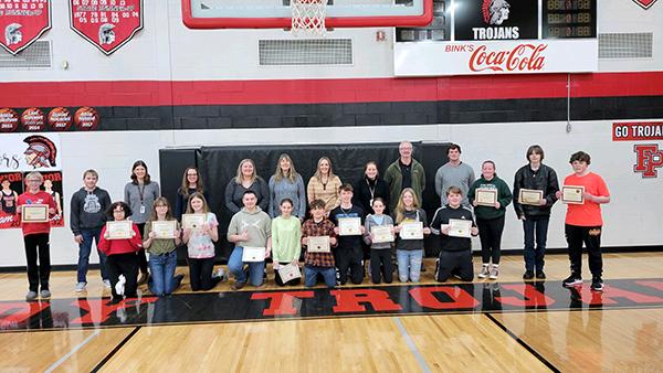 Congratulations to our Forest Park Middle School February award winners. Keep up the great work!
