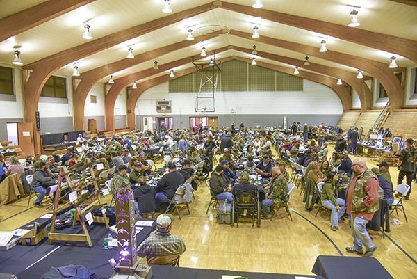 Iron County Ducks Unlimited hosted its 43rd Annual Banquet on Oct. 28 at the Iron River Armory. Turned out to be a full house.