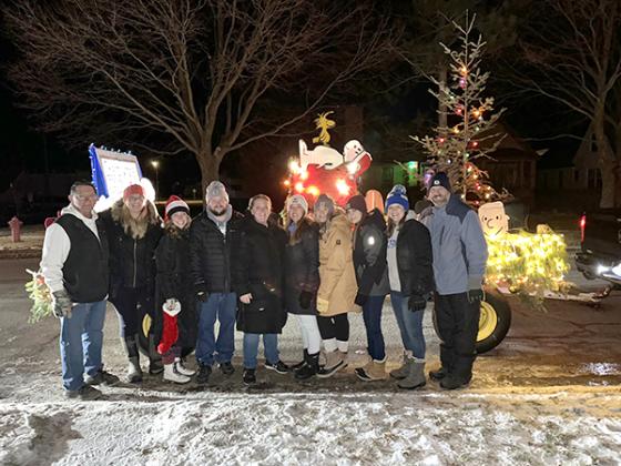 Pictured are, from left, Randy Thunander, Jocelyn Mottes, Callie Reid, Eric Ghiggia, Megan Anderson, Amy Jurecic, Kara Thunander, Sara Gill, Mary Bofinger and Anthony Clements. Submitted photo.